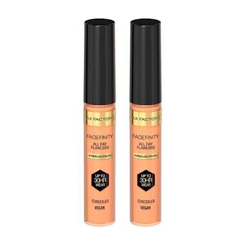 2 x Max Factor Facefinity All Day Flawless Concealer - Shade 050, 7.8ml