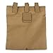 pistro Nylon Molle Belt Magazine Dump Drop Utility Pouch Bag - Tan