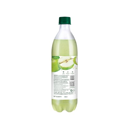Image of Paper Boat Green Apple Sparkling Water, 600ml | Carbonated Water | Zero Sugar, Zero Calories I Sugar Free