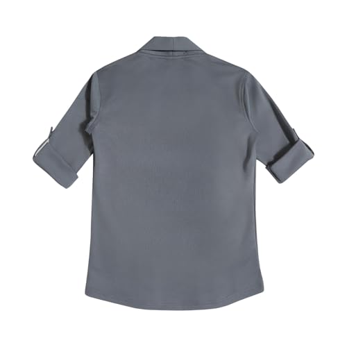 Image of CAVIO Boys Solid Open-Front Shrug with T-Shirt