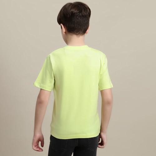 Image of Kidsville Official Naruto Anime Boys Half Sleeves Round Neck Graphic Character Printed Regular Fit Pure Breathable Cotton Fabric Tshirt