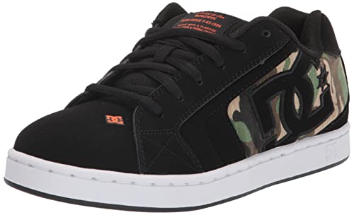 DC Net M   Zapatillas de deporte de cuero nobuck para hombre, Negro, 44