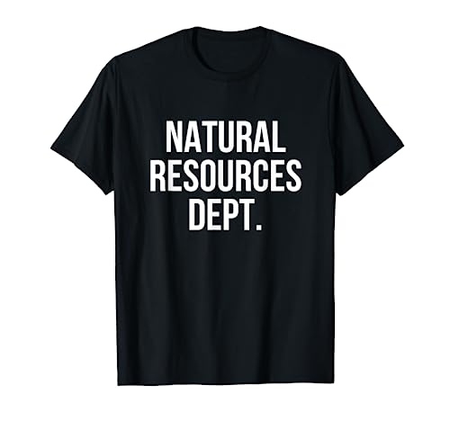 Recursos Naturales Dept. College Natural Resources Major Camiseta