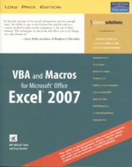 Buy VBA and Macros for MS Office Excel 2007 Book Online at Low Prices ...