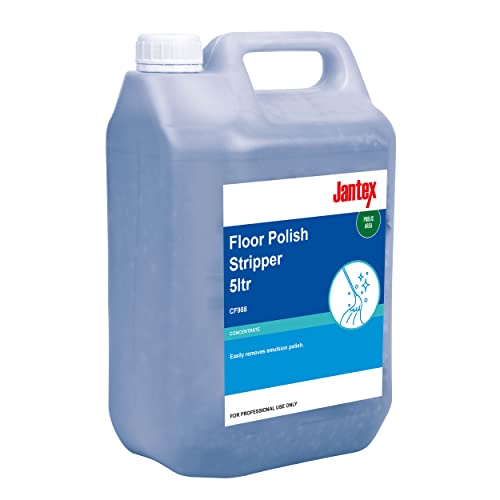 Jantex Floor Stripper Concentrate 5Ltr - Professional Fast-acting Formula Concentrated Solution Heavy Duty Floor Stripper CF988