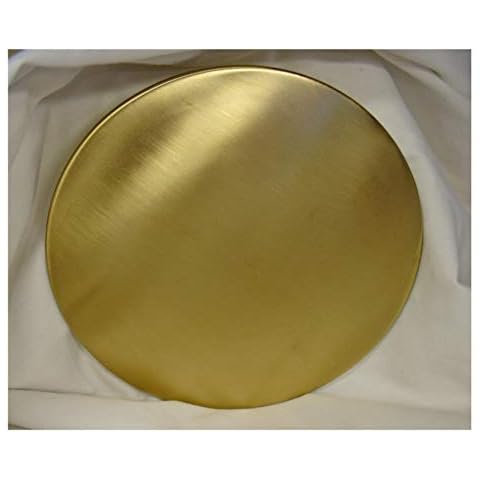 Galapagoz Solid Brass Clock Pendulum Bob New 4 1/2 inch Brushed Brass Bob USA Cover