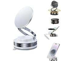 Maintainty Phone Mount, Vacuum Suction Phone Holder, Phone Holders for Your Car Charger, 360°Adjustable, Multifunctional, Safe, Stable, Easy to Use, Quick to Install (White)