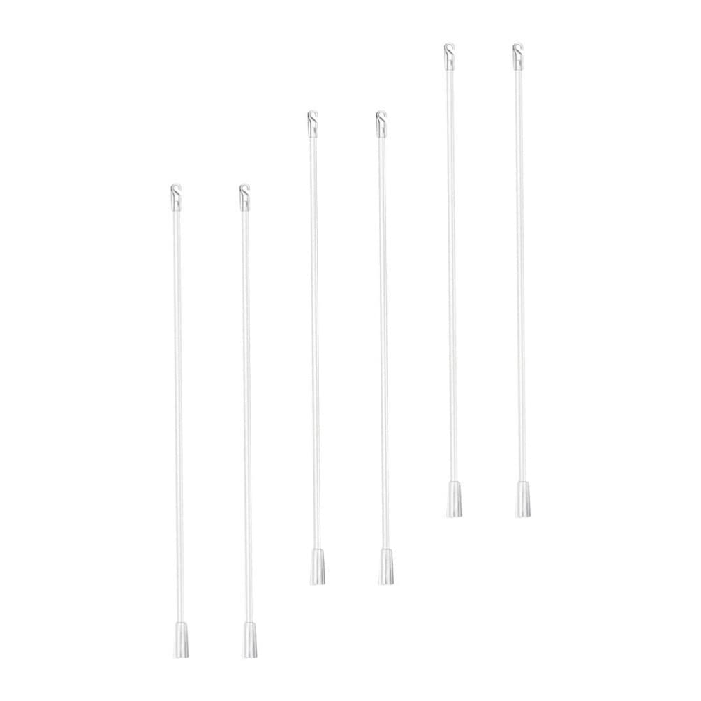 HOLIDYOYO Plastic Blind Tilt Rods 12 Inches Long 6 Pcs Replacement Wand for Blind Rods