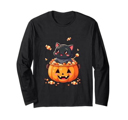 Cute Cat Halloween Pumpkin Spooky Cat Halloween ����T�V���c