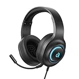 【Immersive 7.1 Surround Sound & High-Fidelity Audio】Equipped with 50mm large-diameter dynamic drivers, this gaming headset delivers rich, layered sound with precise positioning—whether you’re tracking enemy footsteps in FPS games or enjoying immersiv...