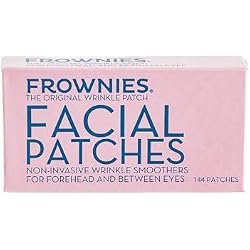 Frownies Forehead & Between the Eyes Wrinkle Patches, 144 Count | Overnight Patches for Forehead & 11 Lines