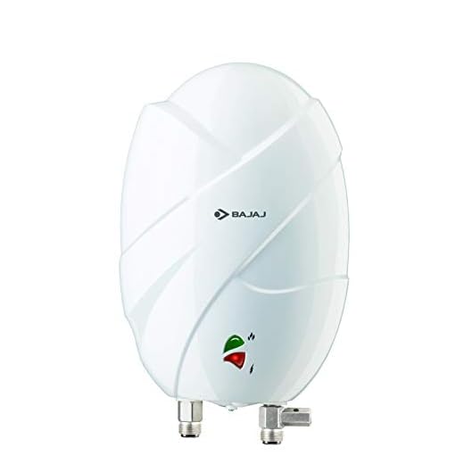 Bajaj Flora Instant 3 Ltr Vertical Water Heater, White