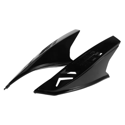 Cuernos Adhesivos para Casco de Motocicleta Accesorio Negro Resistente al Viento