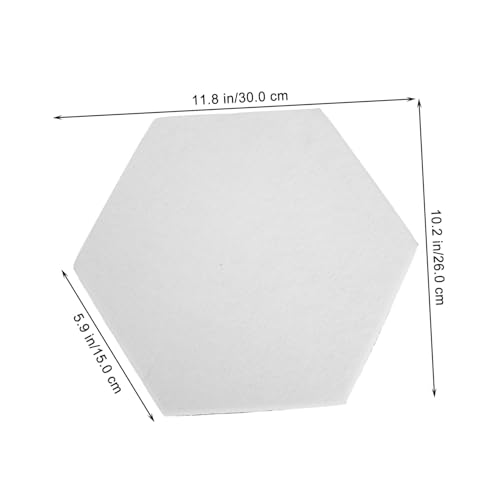 6 piezas Paneles acústicos autoadhesivos de alta densidad para absorción de sonido, aislamiento acústico moderado para hogar, oficina y estudio miniatura 5