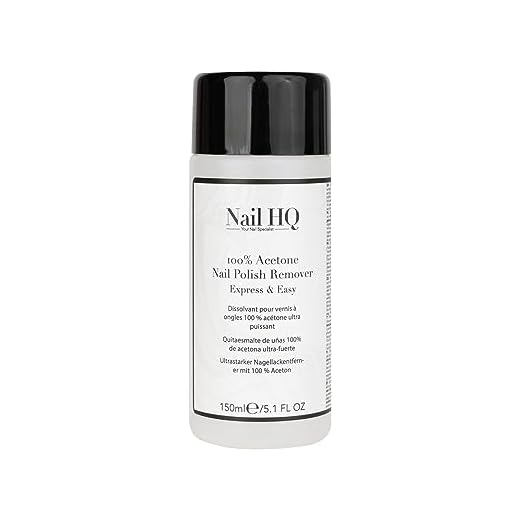 Nail HQ 100% Acetone Polish Remover