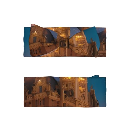 Fiery Red Street Baby Bow Headband, Soft Baby Bow Hair Accessory For Newborn Babies, *Toddlers, Kids.2