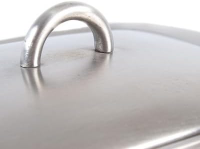 Lakeland Stainless Steel Insulated Butter Dish with Lid by Lakeland