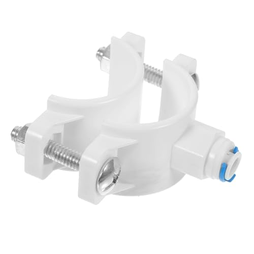 Hemobllo 3pcs Reverse Osmosis Water Filter Clamp Plastic Water Filters Valve Clip 1/4 Inch Quick Connect Clamp Set