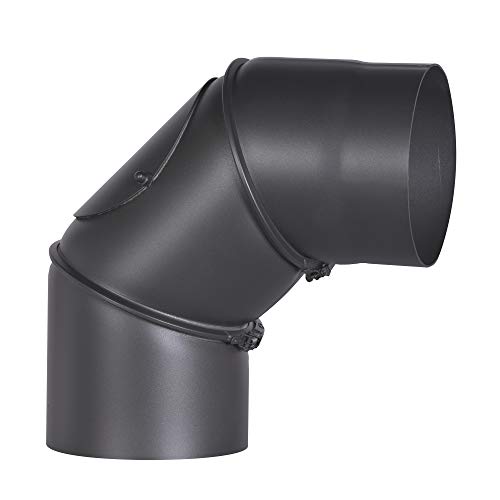 FIREFIX R160/B coude de four pour optimiser votre poêle au salon - 2