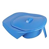 【Taille compacte】 : Mesurant 35,5 cm x 10,5 cm/13,98 pouces x 4,13 pouces, ce bassin de lit de soins offre une taille pratique qui s'adapte bien à différents environnements tout en conservant une facilité de manipulation et de stockage