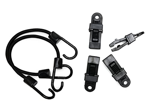 Covermates – Furniture Cover Clamps, Weather Protection, SMALL – 12L, Various