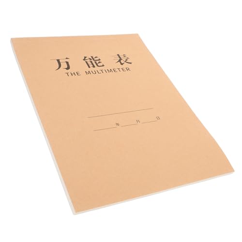 Tofficu Cuaderno De Contabilidad Práctico y Elegante Registro De Cheques y Gastos Libreta De Notas Portátil Para Gestión Financiera Diseño Minimalista y Detalles Precisos