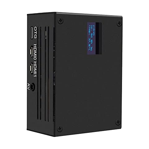 Kit Geekworm KVM-A3 para Raspberry Pi con KVM a través de IP y soporte PiKVM V3 HDMI CSI Cover