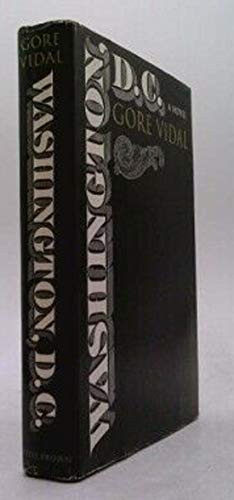 WASHINGTON DC by GORE VIDAL 1st B08L6JSL67 Book Cover