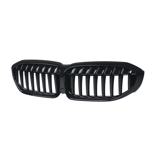 Calandre Série 3 G20 G21 2019+ grille de rein noir brillant single bar