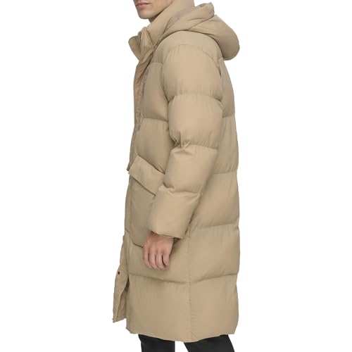 Image of DKNY Mens Nylon Flex Parka