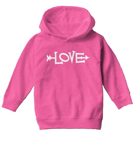 Tcombo Love Arrow - X O Valentine's Day Toddler/Youth Fleece Hoodie2