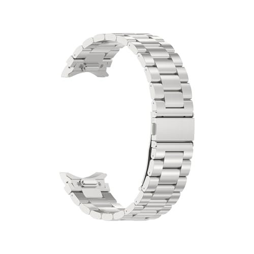 Bracelet montre Watch6 en acier inoxydable boucle plate trois billes dégagement rapide