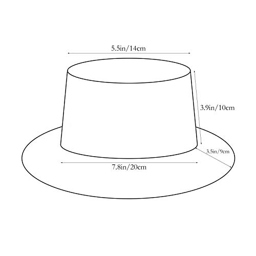 Sombrero impermeable de lluvia para mujer con ala ancha miniatura 7