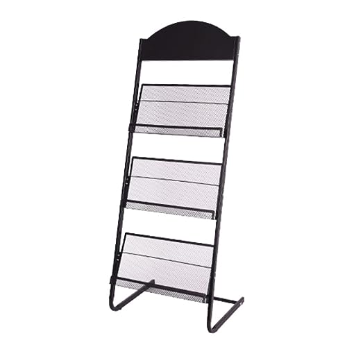Porte-revues sur pied haut de gamme pour documents et bureaux
