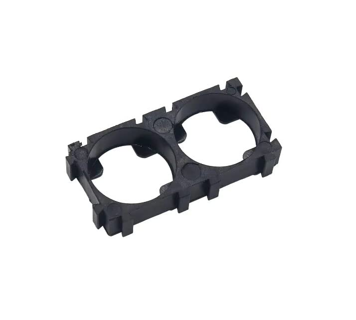 20PCS of 2 Cell Battery Spacer 18650 Plastic Batteries Holder Bracket DIY Anti Vibration Battery Storage Case (18650)-image-47