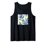 Lobelia Flower Watercolor Pattern Merch