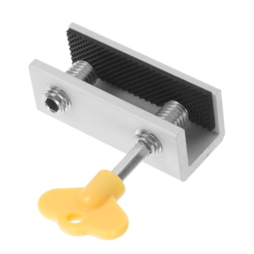 Uonlytech 1 Juego Tapón De Ventana Lámina Unidad Portátil Combinación Cerradura De Combinacion Para Casillero Reforzamiento Ventana De Guillotina Cadenas De Puerta Pvc Aleación De Aluminio