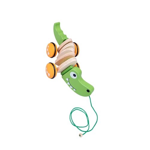 wisoolkic Lauflernwagen aus Holz fördern die Motorik mit...