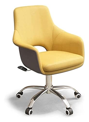Chaise d'ordinateur pivotante et ajustable pour bureau et gaming