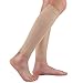 Halsy Women's Footless Compression Socks (20-30mmHg) 2 Pairs Medical Calf Compression Sleeve for Swelling, Shin Splint, Varicose Veins, Edema, Nurses & Maternity