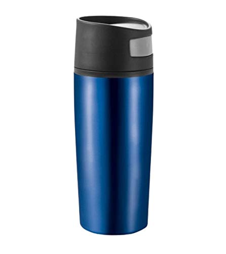 XD Design anti-lekbeker auto, zwart/blauw, 300 milliliter, PP