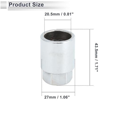 Image of Vehicle Wheel Lock Lugnut for Toyota Type A Anti-theft Screw Nut Removal Key Socket 1pc