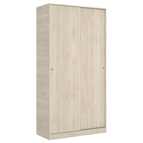 Rimobel Slide Armario 2 Puertas, Natural 100x204x50 cm