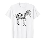 Cute Zebra Strong Ehlers Danlos Syndrome Awareness Tee Gift T-Shirt