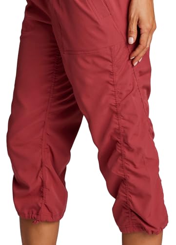 Image of RBX Active Capri Pants for Women Joggers Stretch Lightweight Women's Casual Pant Capri with Drawstring