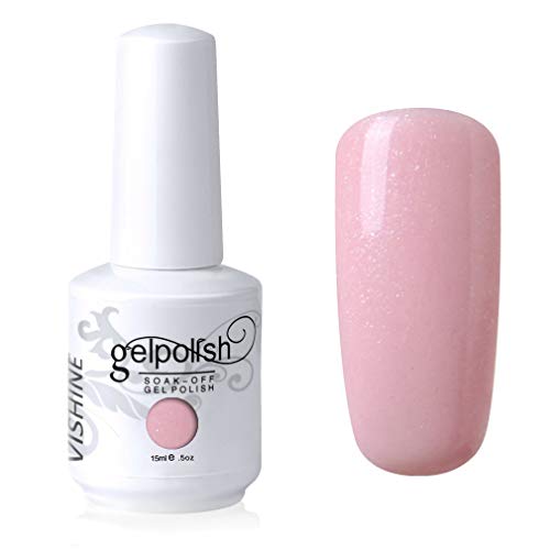 Vishine Nail Art UV LED Lamp Gel Polish Long-lasting Manicure Kit 4 Colors Set C183