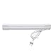 Maxxima 12 inch LED Under Cabinet Light - 600 Lumens Warm White 3000K, Undermount Lighting Fixture for Kitchen, Closet, and Bedroom, On/Off Switch, Plug in
