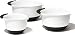 OXO Good Grips Mixing Bowl Set with Black Handles, 3-Piece