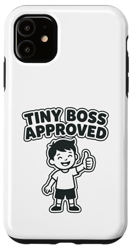 Tiny Boss ���F �ʔ��� �c�� �q�� �e ���[���A�O���t�B�b�N �X�}�z�P�[�X iPhone 11 �p