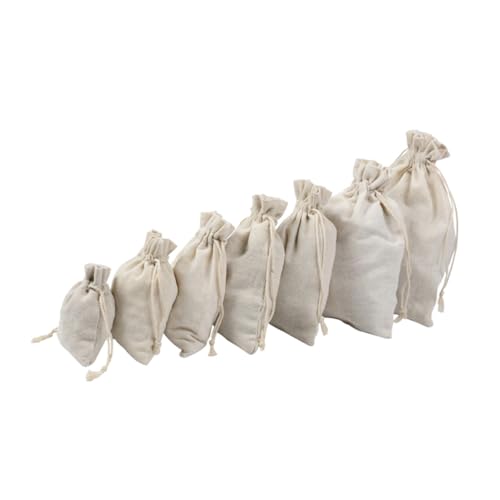 Baluue 4 bolsas de algodón para almacenamiento y aromaterapia miniatura 1